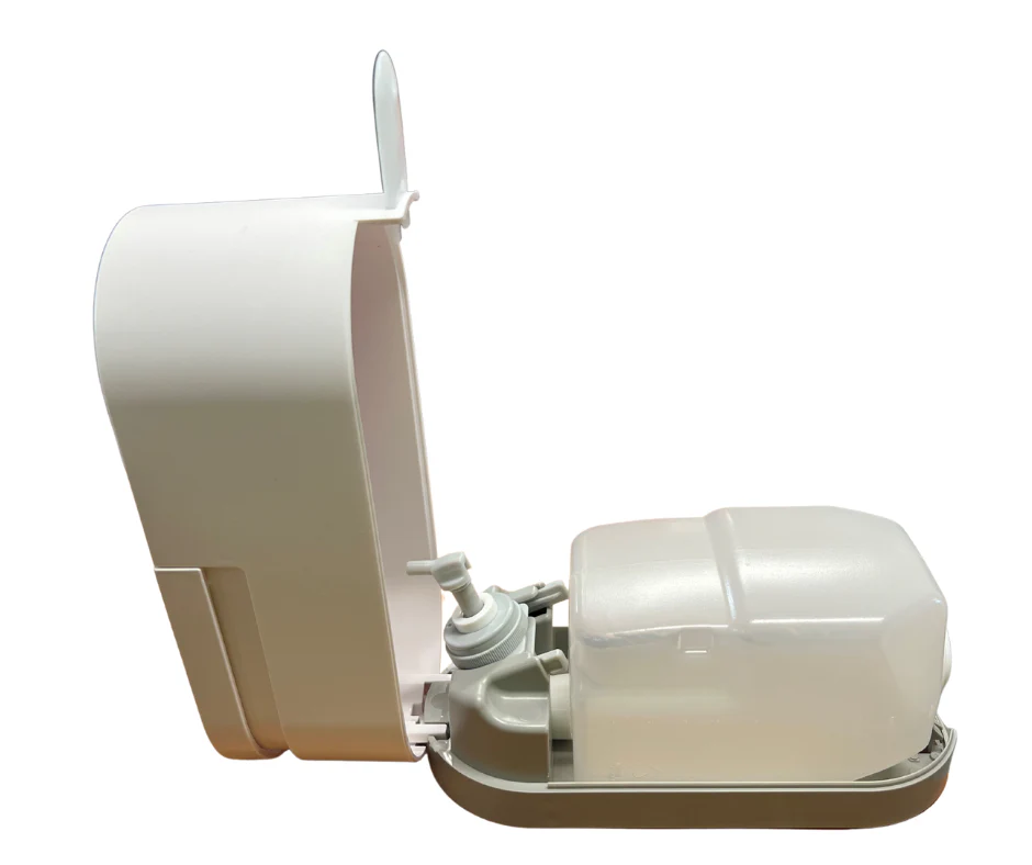 1000ml Capsule Soap Dispenser in White - Image 2