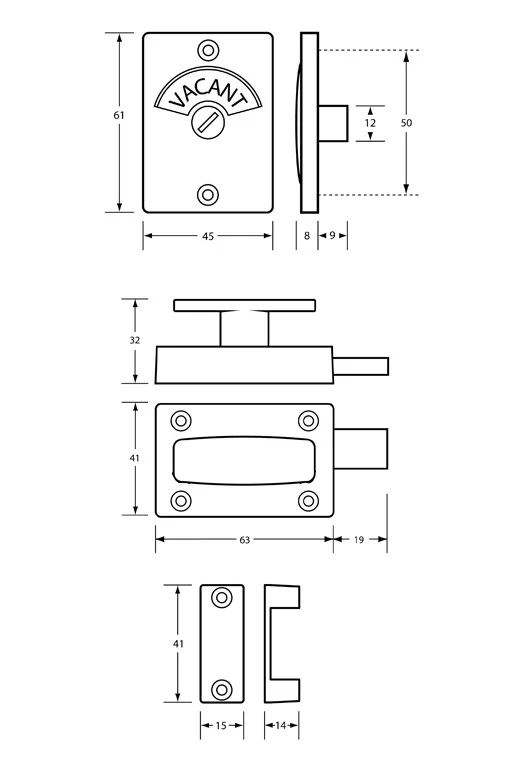 100A T Handle Lock & Indicator Set - Visible Fix - Image 2