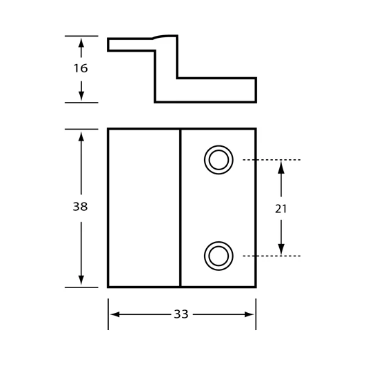 117C Concealed Lift Off Staple - Image 2