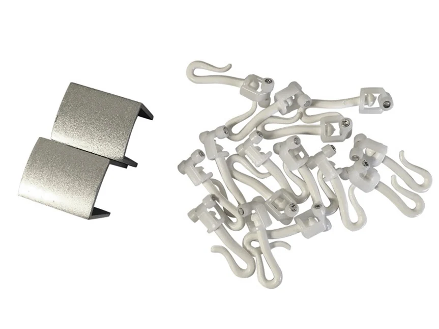 1600mm x 1600mm L Bend Shower Curtain Track System - Image 3