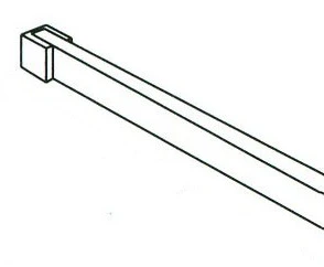 Straight Shower Curtain Track System - Image 3