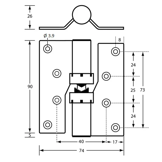 206 Gravity Hinge - Visible Fix - Image 2