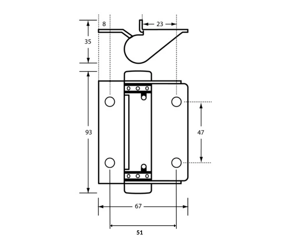 209 Spring Hinge - Visible Fix - Image 2