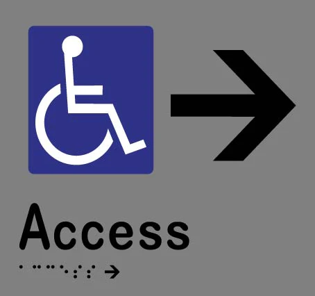 Accessible Access - Arrow Right - Image 3