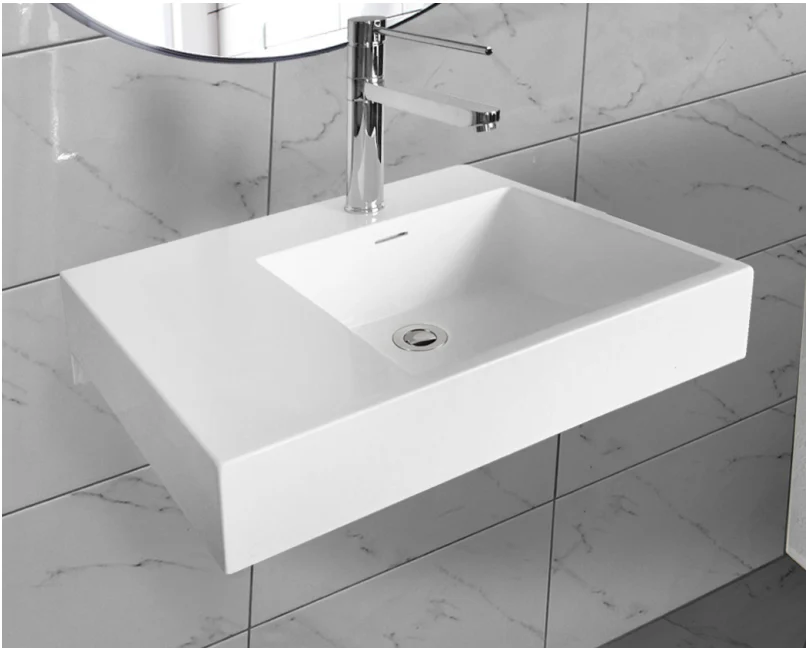 Assisted Living Wall Hung Basin - Left or Right Hand Bowl - NDIS/SDA - Image 2
