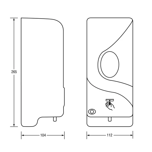 Auto Soap Dispenser - ABS - Image 2