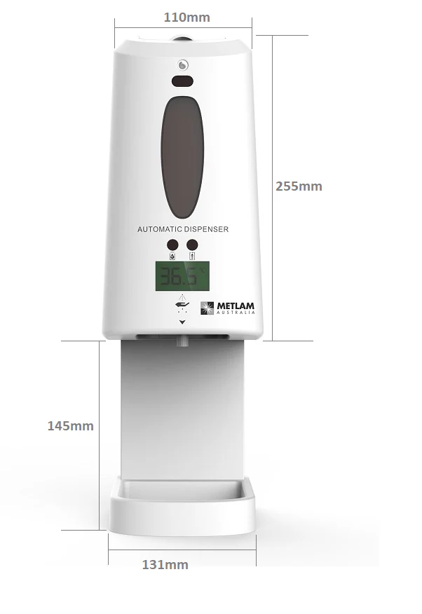 Auto Temperature & Sanitiser Dispenser - Image 3