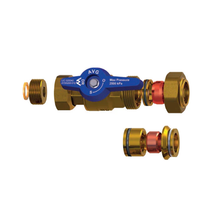 AVG Continuous Flow Hot Water Unit Quick Installation Kit Universal 15/20mm QIK-U-LF - Image 3