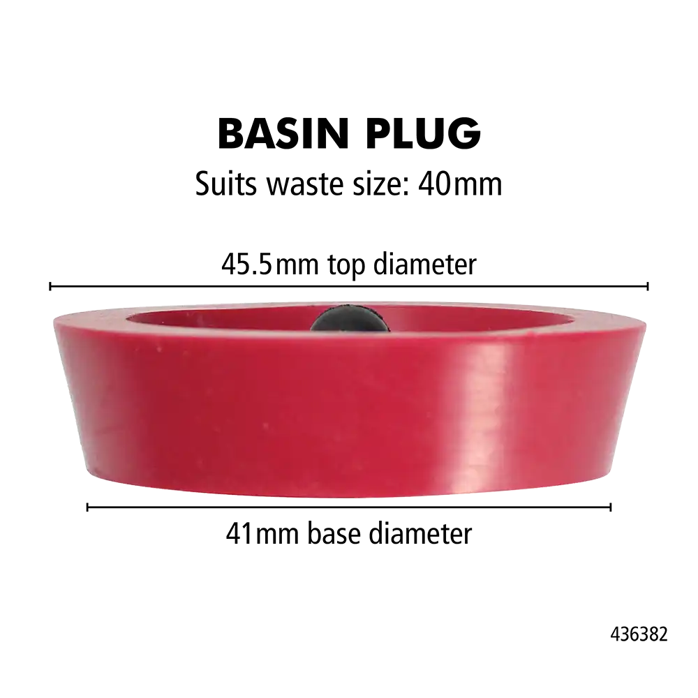 Basin Plug 40mm - Image 3