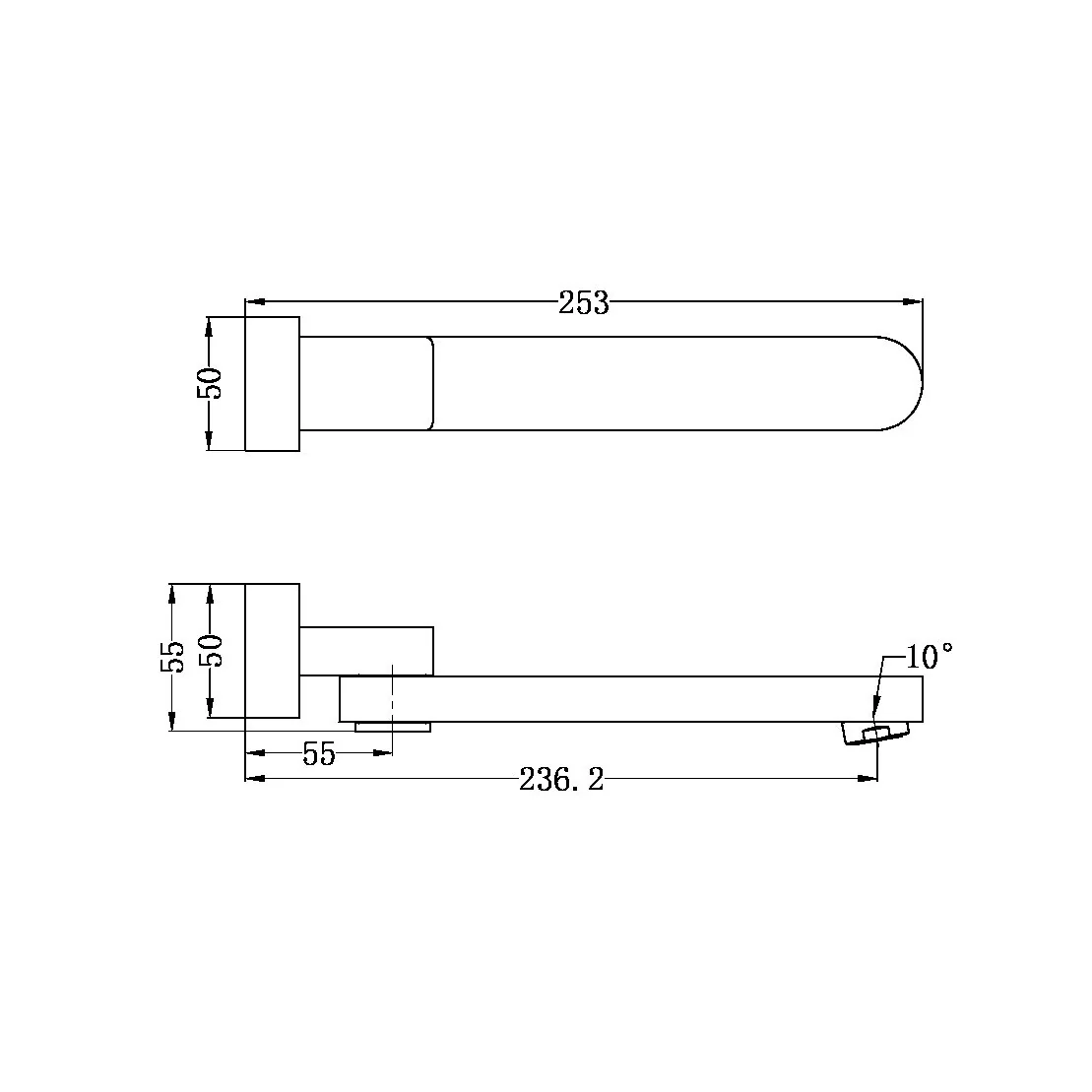 Bianca/Ecco / Swivel Bath Spout - Image 6