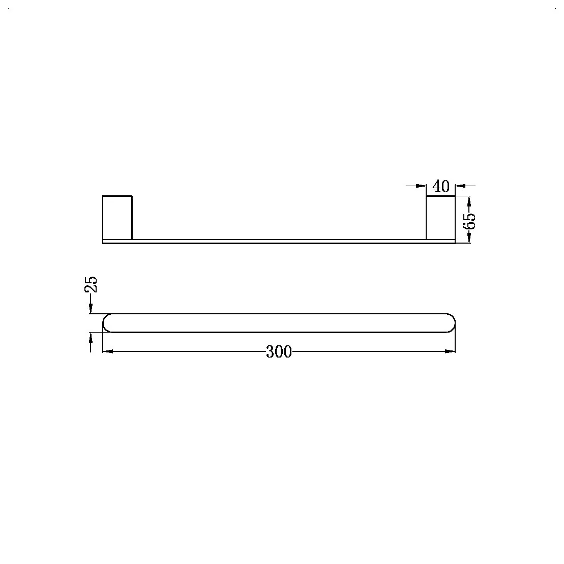 Bianca Hand Towel Rail - Image 16
