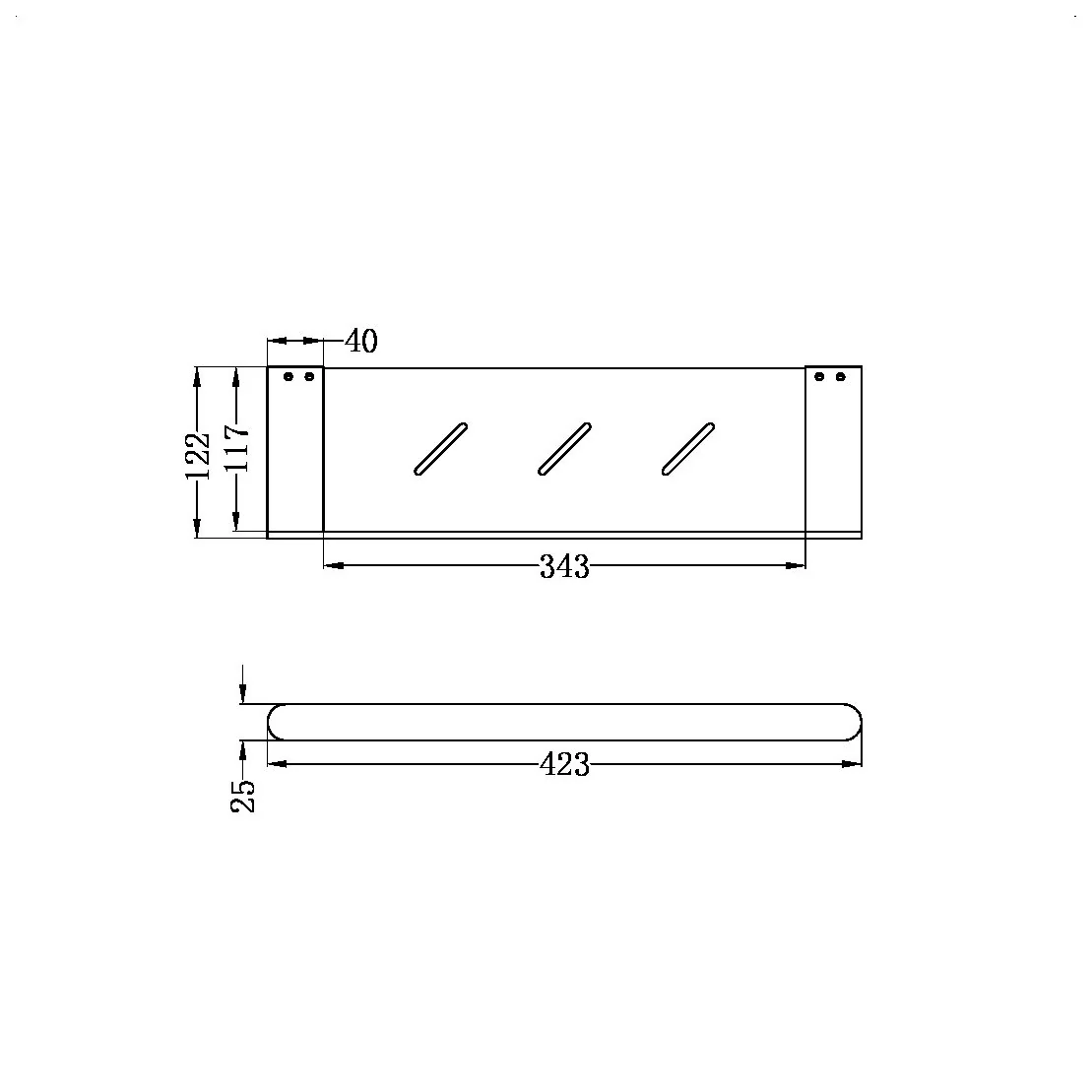 Bianca Shower Shelf - Image 14