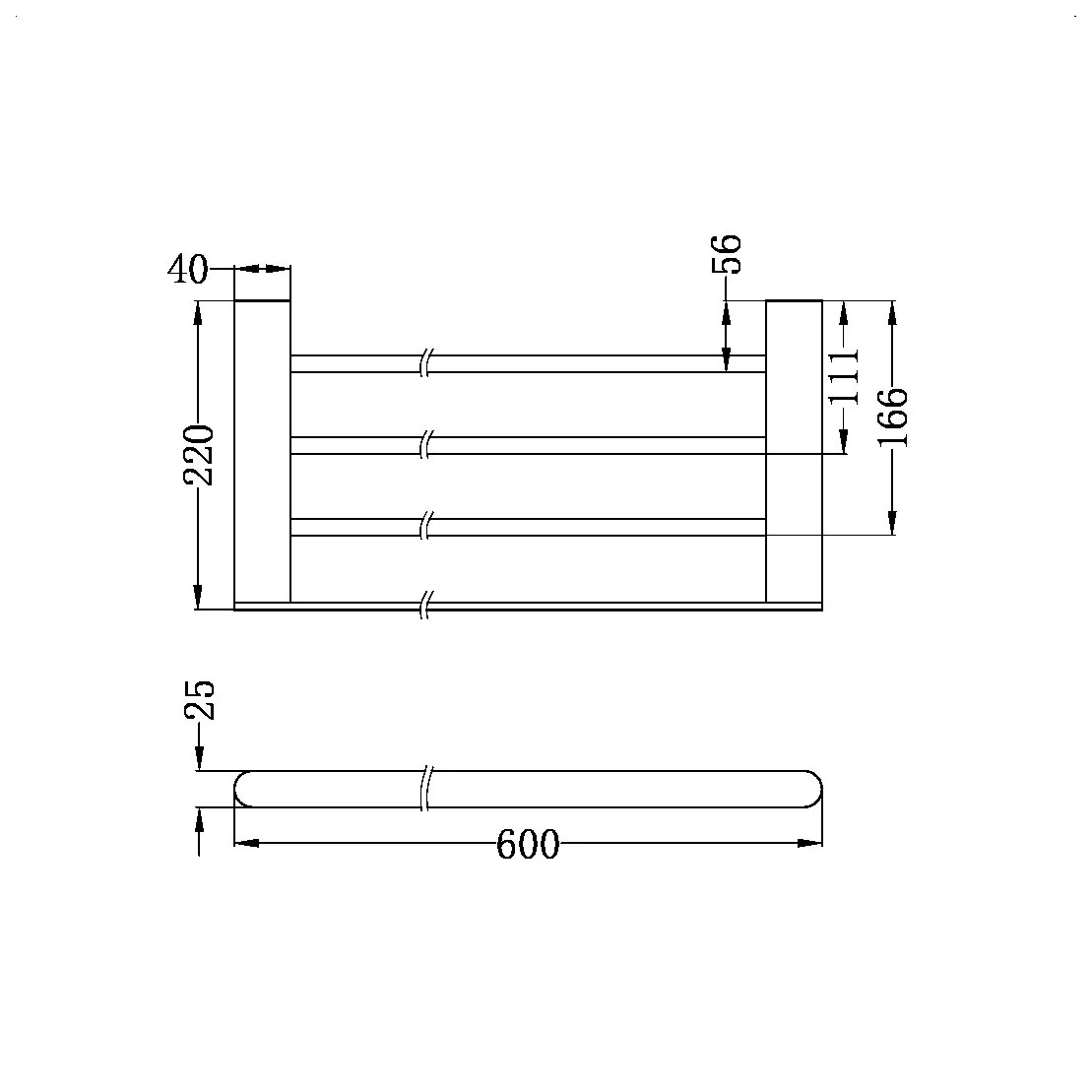 Bianca Towel Rack - Image 12