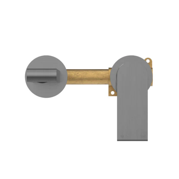 Bianca Wall Basin/bath Mixer Separate Back Plate 230mm - Image 6
