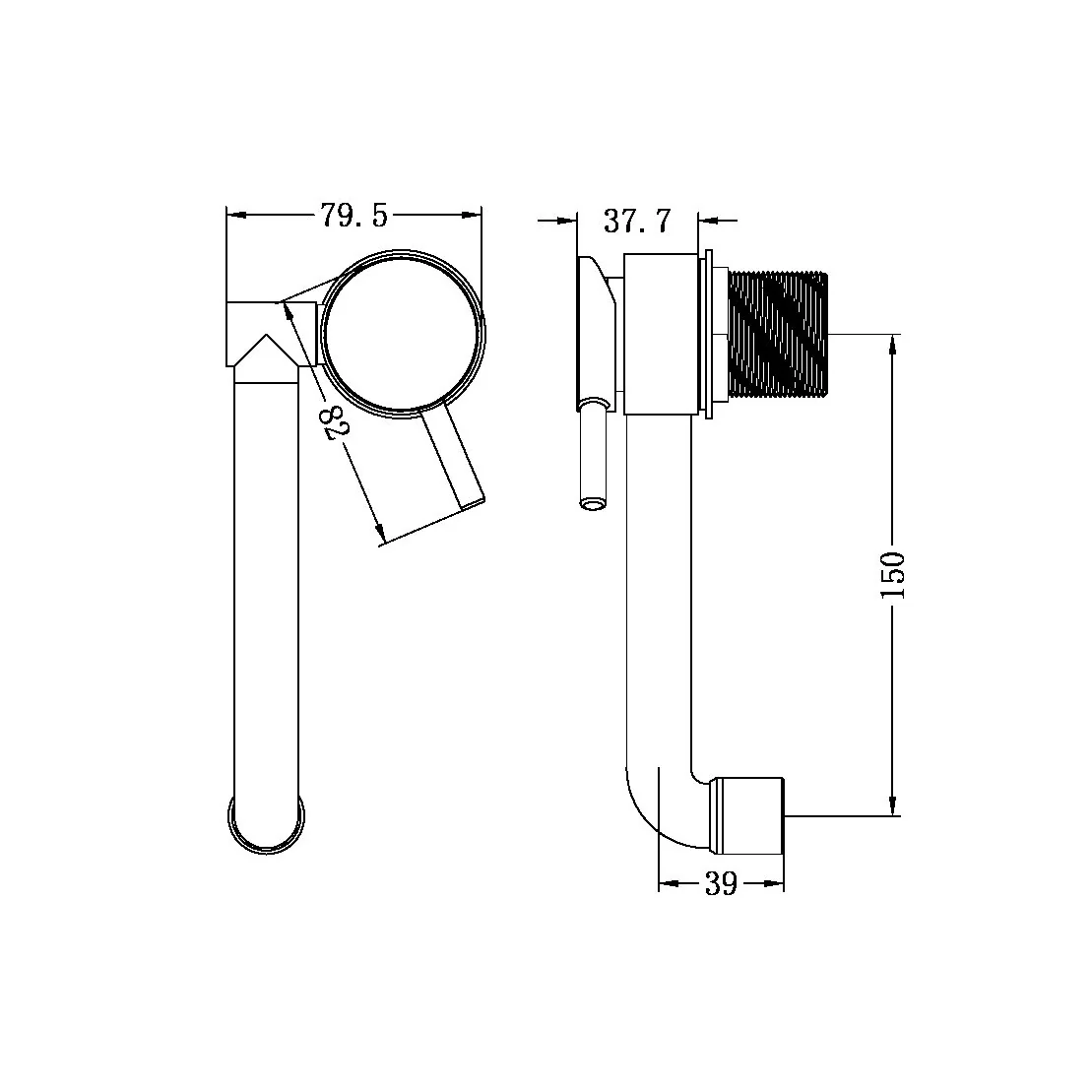 Caravan Low Profile Mixer - Image 2