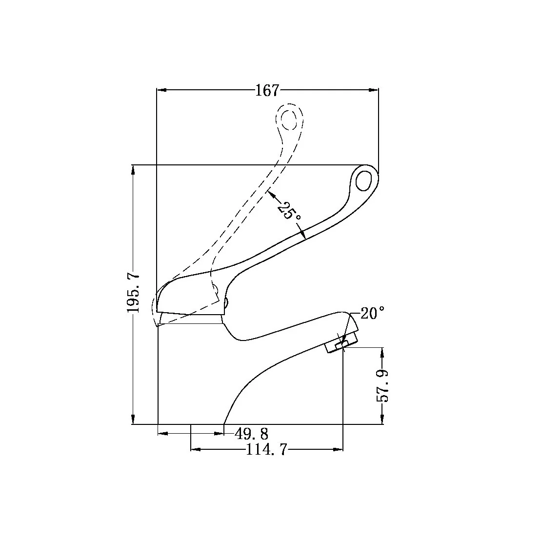 Care Basin Mixer - Image 2