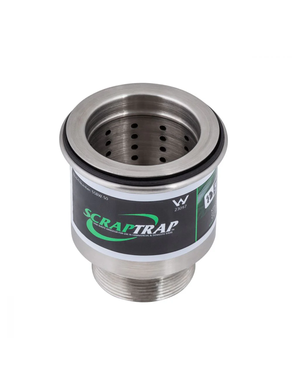 Cast Stainless Steel Sink Waste Arrestor (50mm) - Image 2