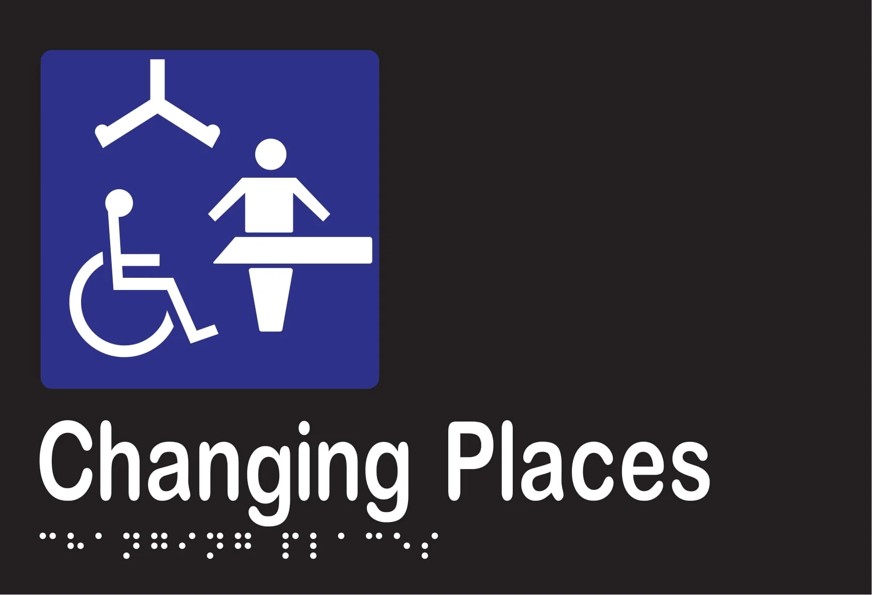 Changing Places Sign - Image 2