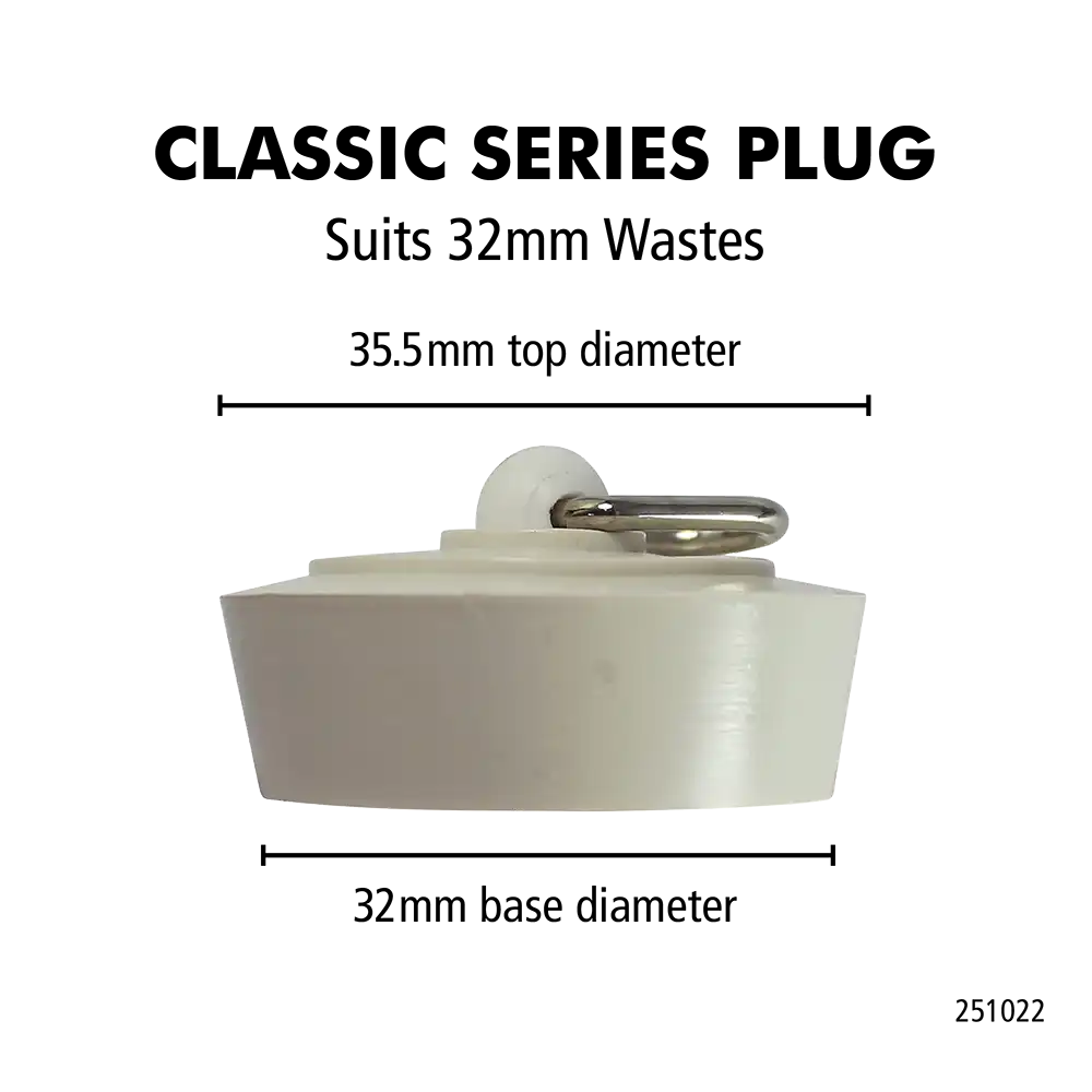 Classic Series Plug 32mm - Image 3