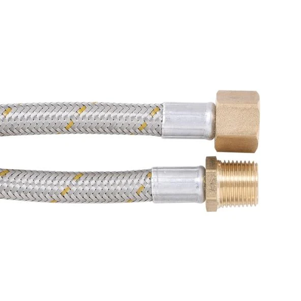 10 Mm Stainless Steel Gas Hose 1/2″ Bsp Ff X 1/2″ Bsp M (1200 Mm) - Image 2