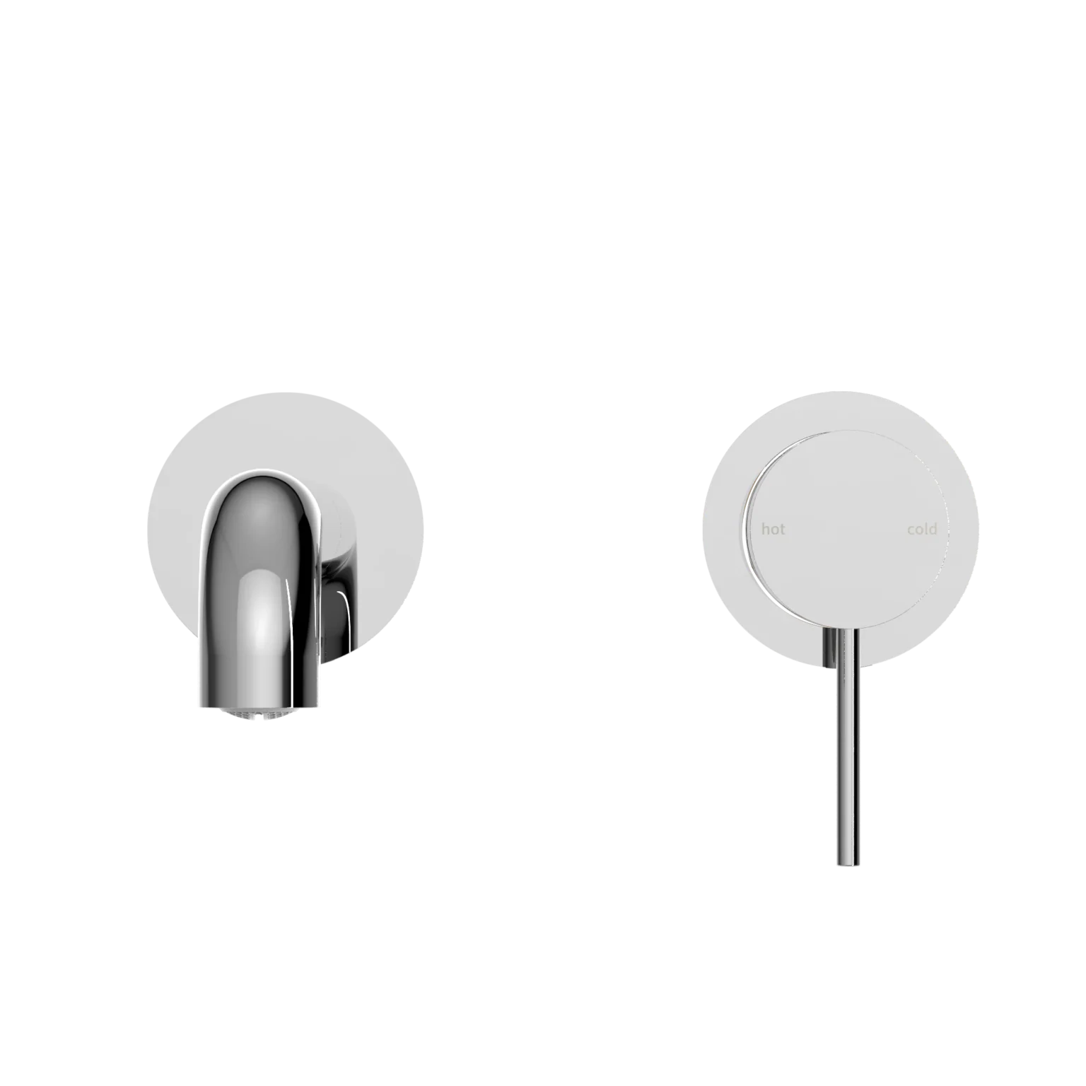 Mecca Wall Basin Mixer 230mm - Image 3