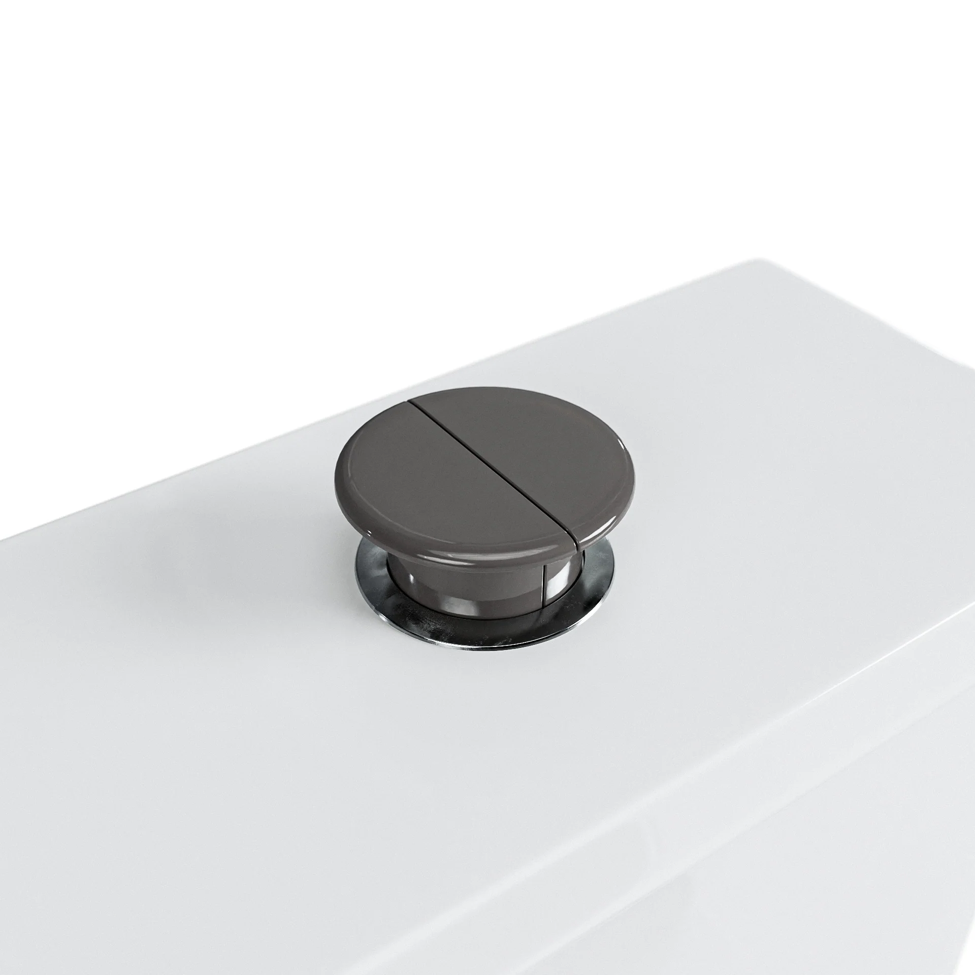 NDIS Disabled Back to Wall Rimless Toilet - 200kg Rated with Grey Seat - Image 4