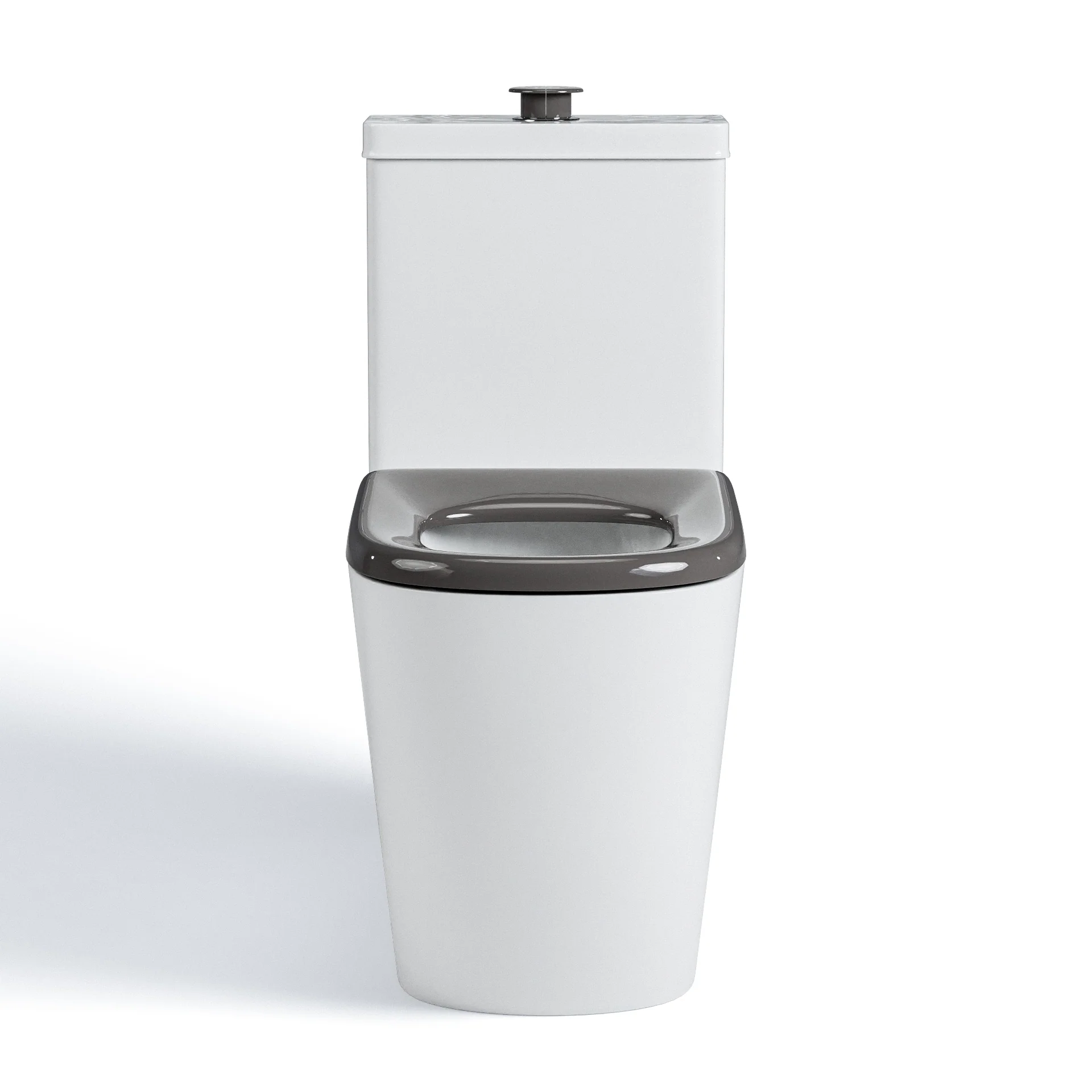 NDIS Disabled Back to Wall Rimless Toilet - 200kg Rated with Grey Seat - Image 6
