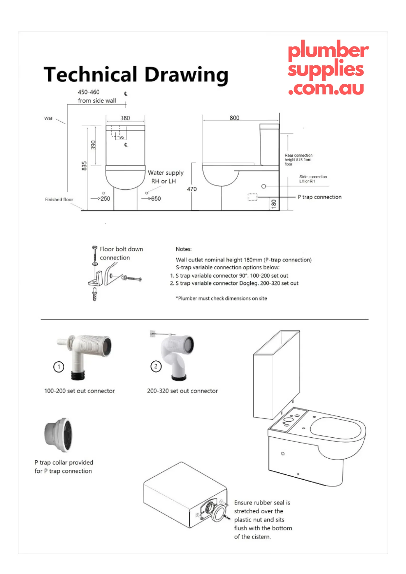 Disabled Bathroom Kit - Matte Black - AS1428.1 COMPLIANT - Image 3