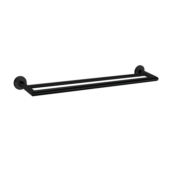 Dolce 700MM Double Towel Rail - Image 2