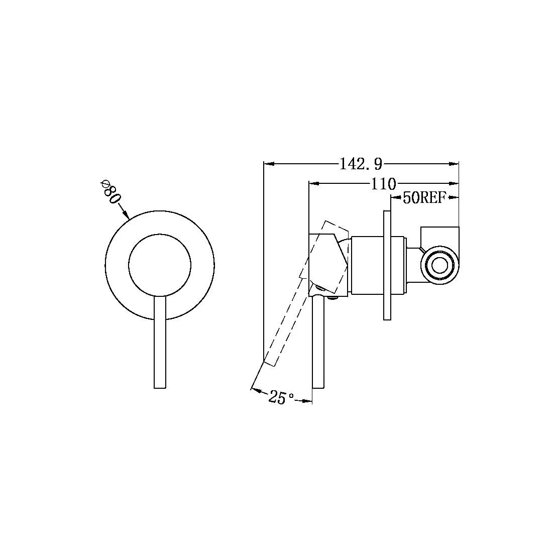 Dolce Shower Mixer - Image 6