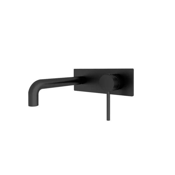 Dolce Wall Basin Mixer Stylish Spout - Image 2