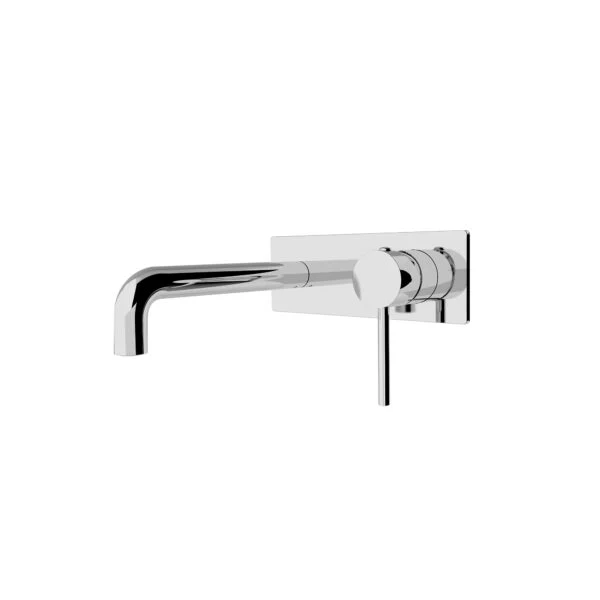 Dolce Wall Basin Mixer Stylish Spout - Image 3