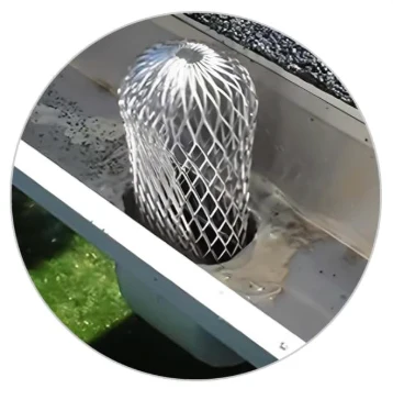 Downpipe Leaf Guard – Expandable Gutter Debris Filter for Blockage Prevention - Suits all downpipes - Image 3