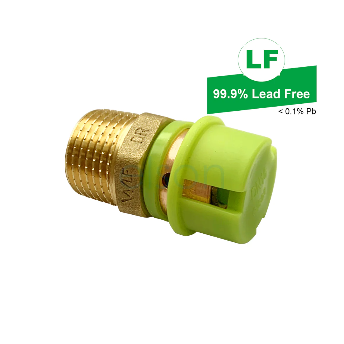 EPS Crimp Water & Gas Lead Free Dual Male Adaptor - Image 3