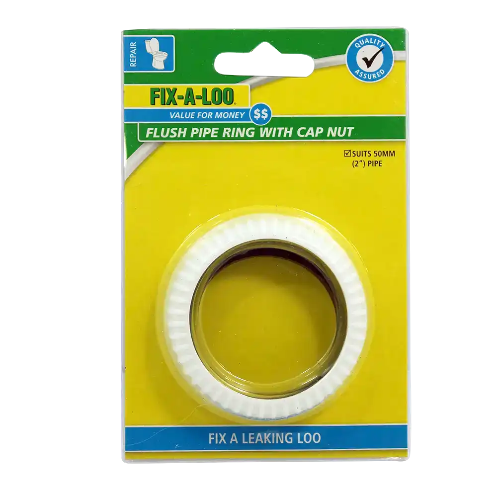 Flush Pipe Ring With Cap Nut 50mm - Image 2