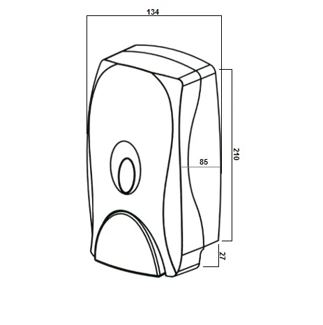 Foam Soap Dispenser - ABS - Image 2