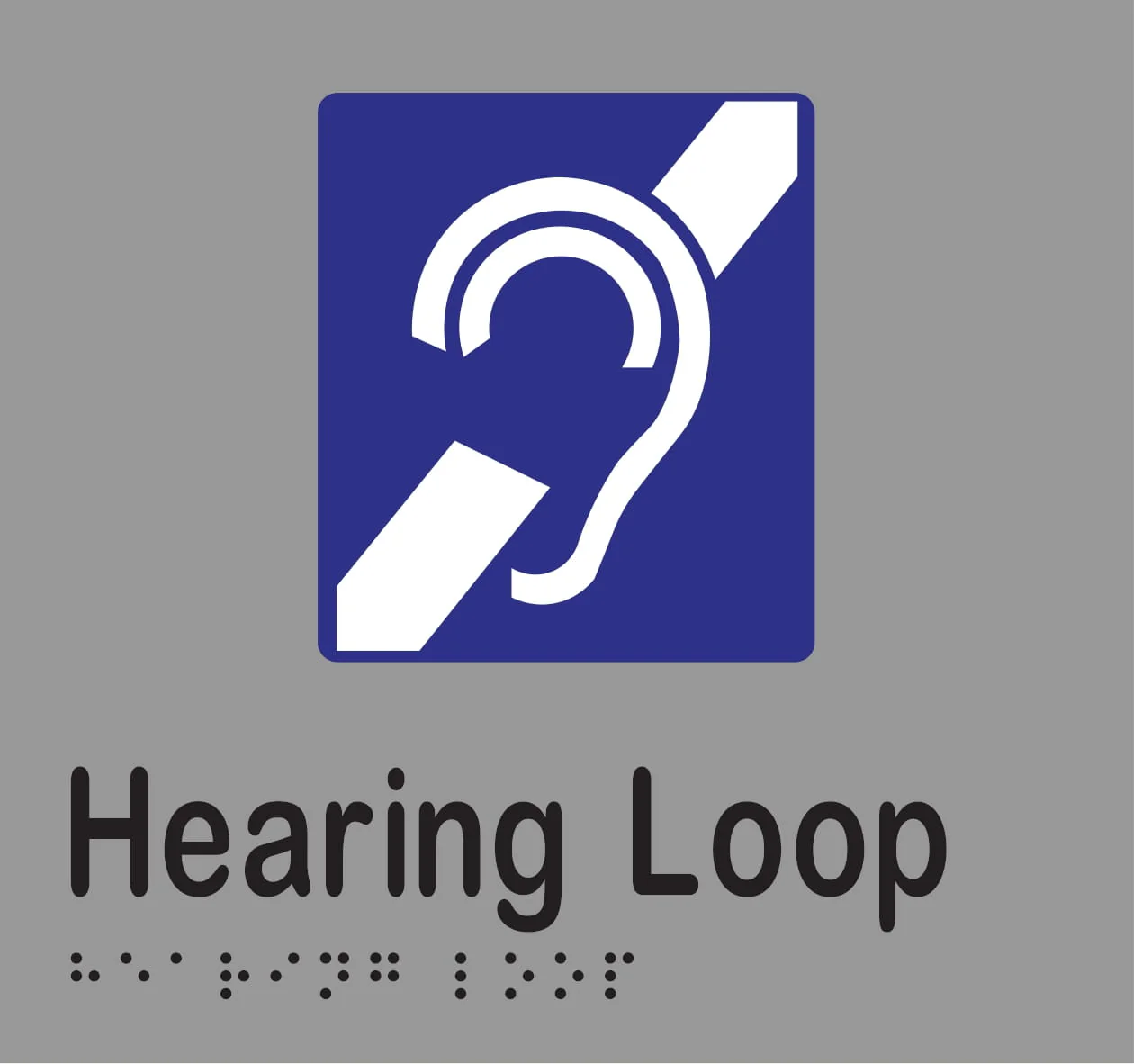 Hearing Loop 160mmW x 150mmH - Image 3