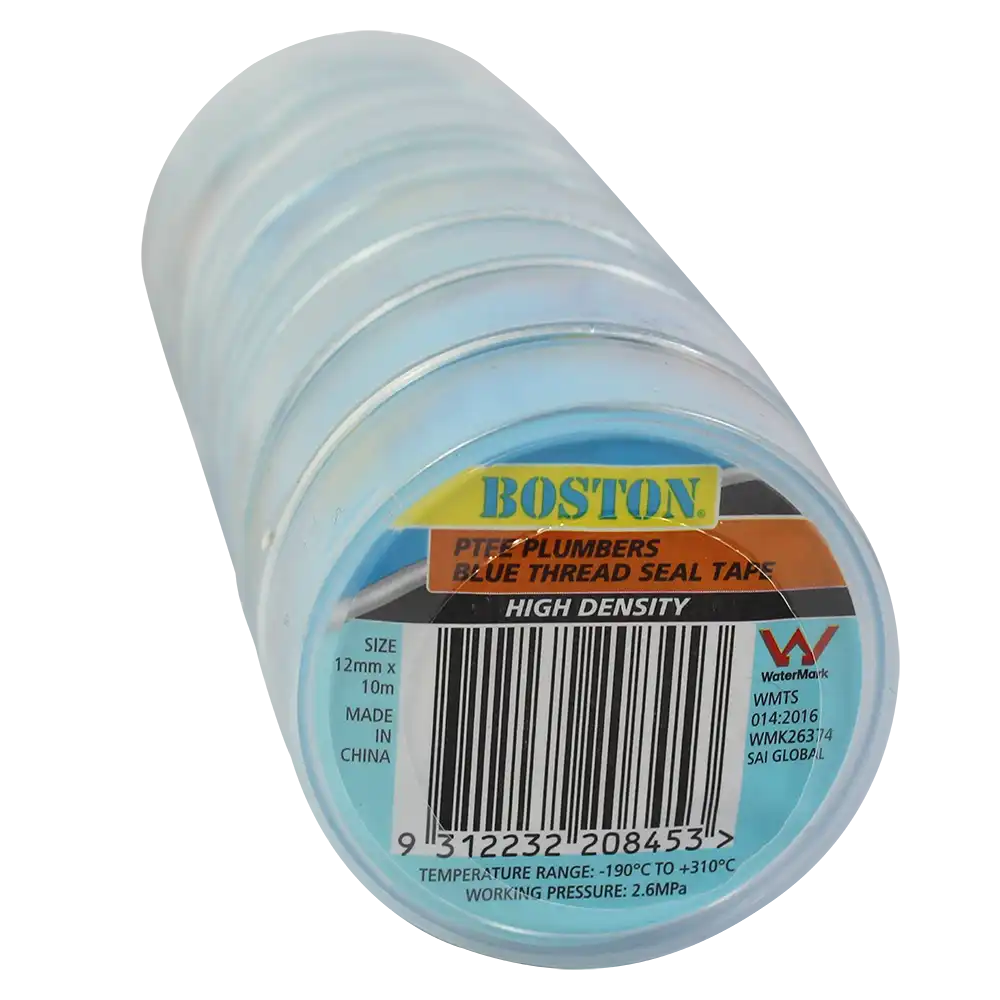High Density Blue Thread Seal Tape 12mm x 10m - Image 2