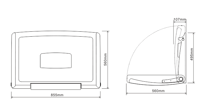 Horizontal Baby Change Station - Image 4