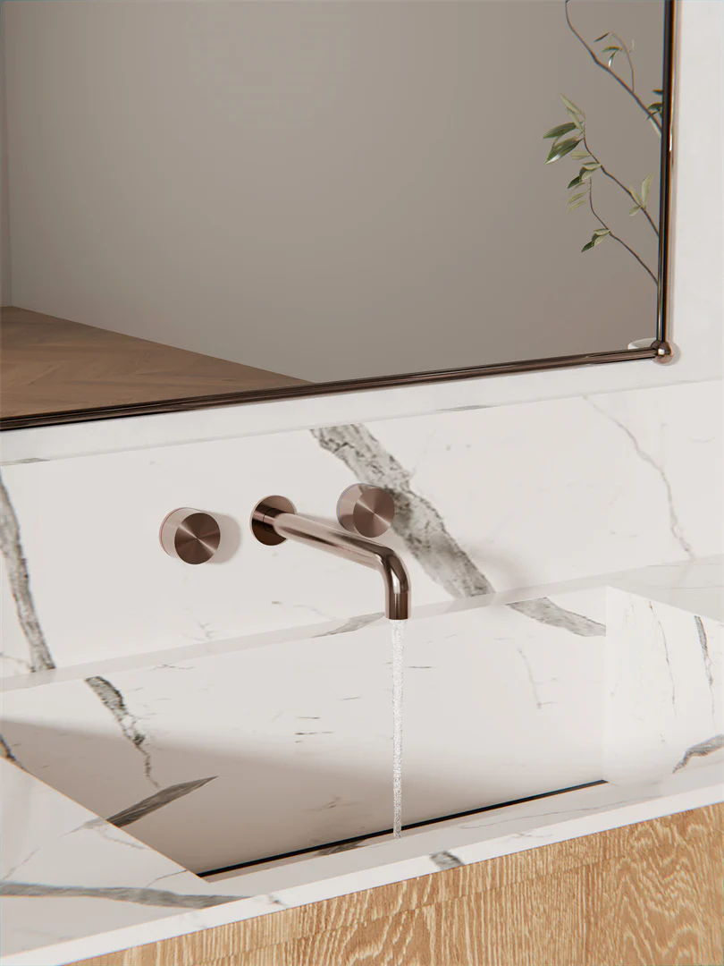 Kara Wall Basin Set Brushed Bronze - Image 4