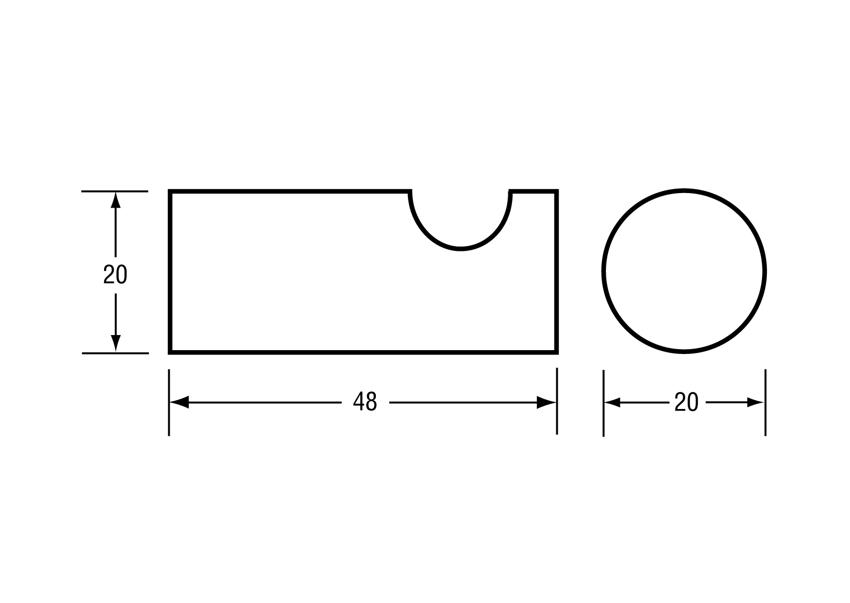 Lawson Robe Hook in Polished Stainless Steel - Image 2