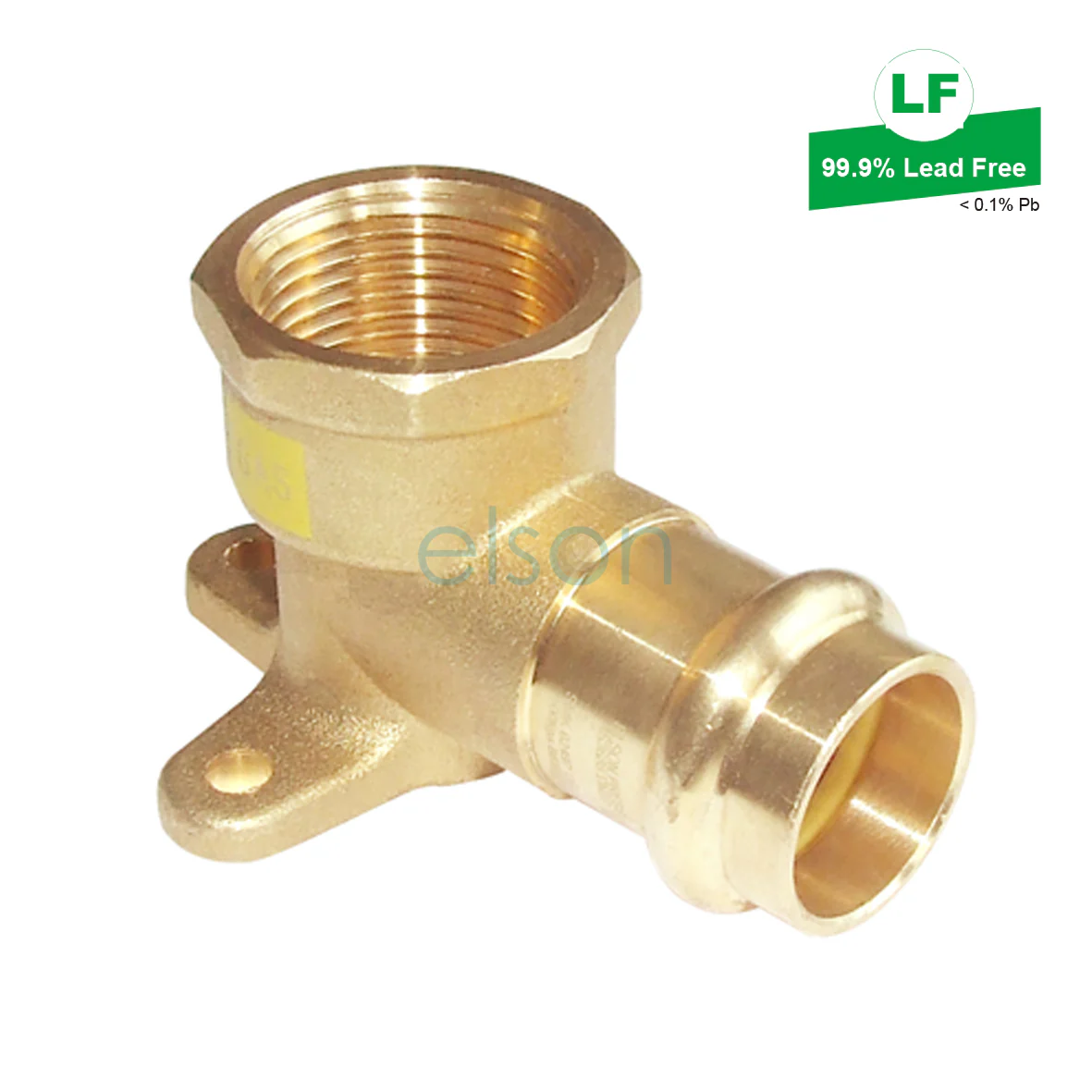 LF PRESS GAS NO.15BP ELBOW LF DR BRASS - Image 2
