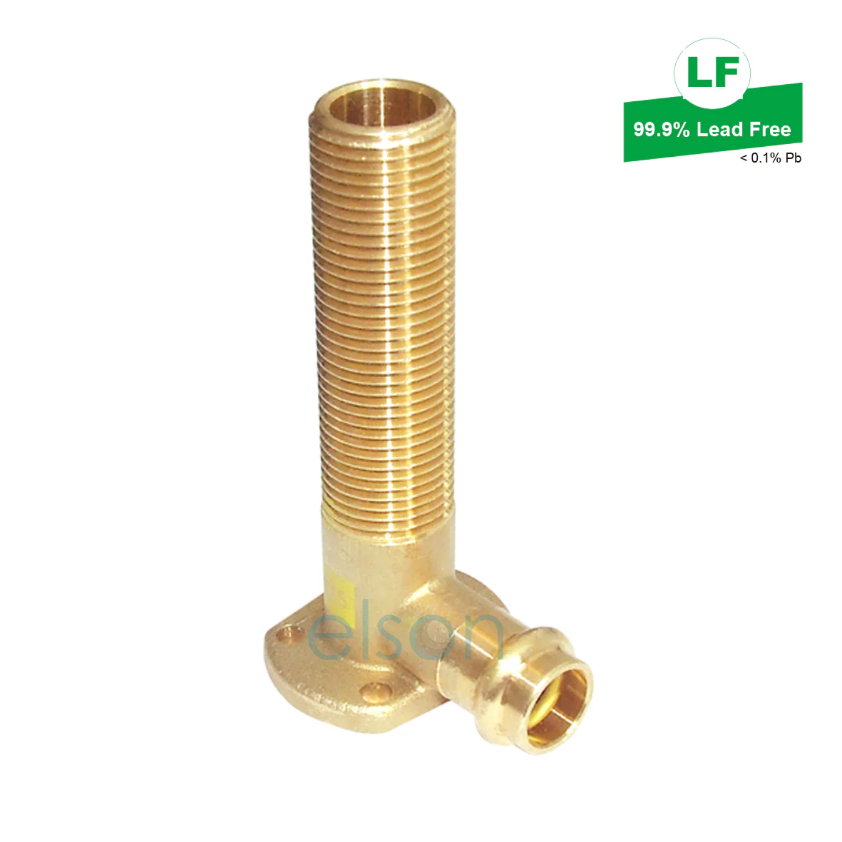 LF PRESS GAS NO.19BP ELBOW LF DR BRASS - Image 2