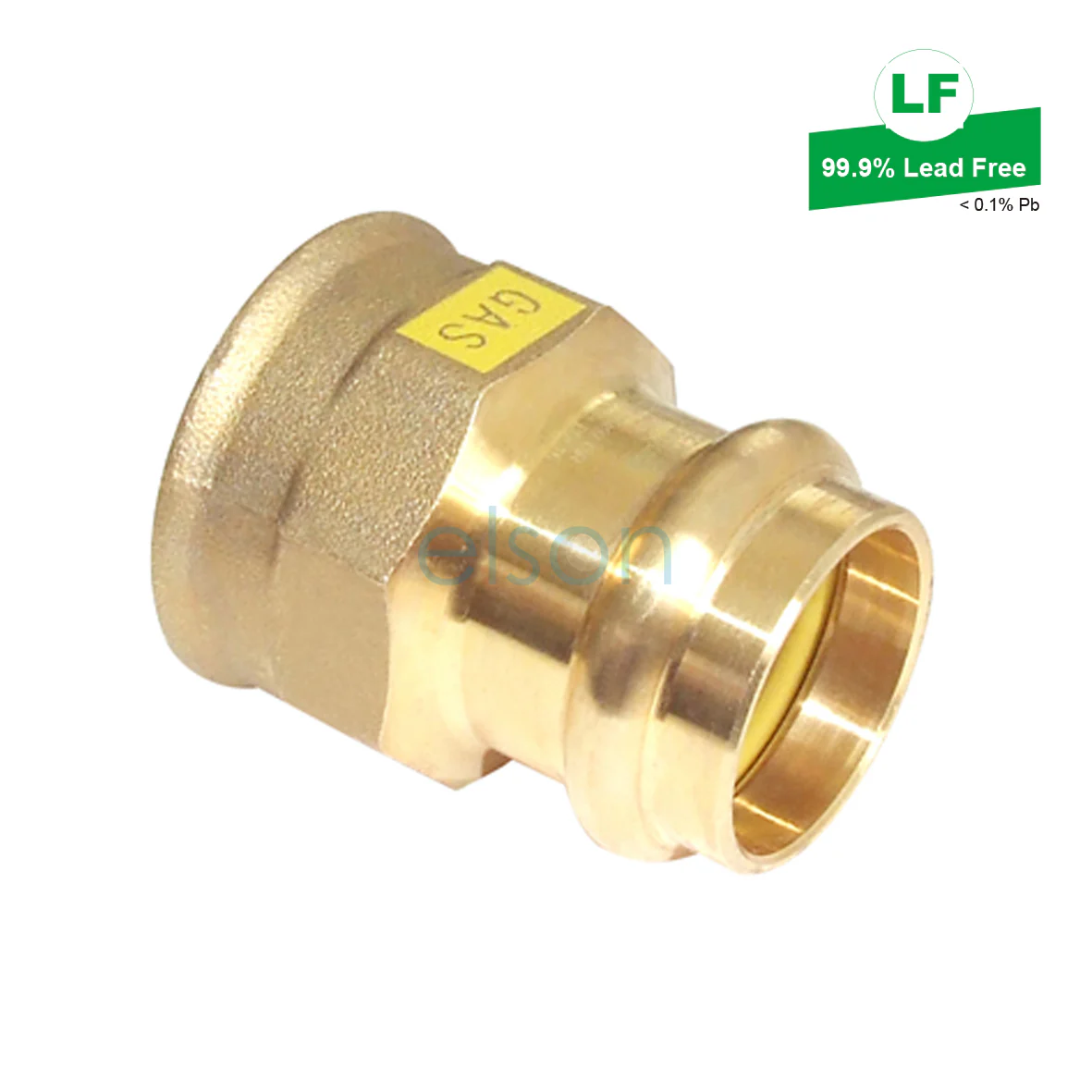 LF PRESS GAS NO.2 ADAPTOR LF DR BRASS - Image 2