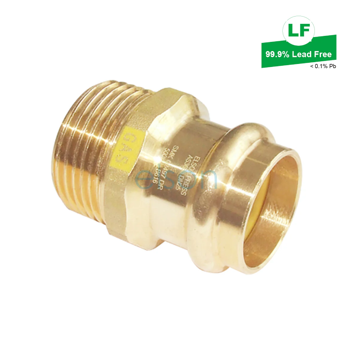 LF PRESS GAS NO.3 ADAPTOR LF DR BRASS - Image 3