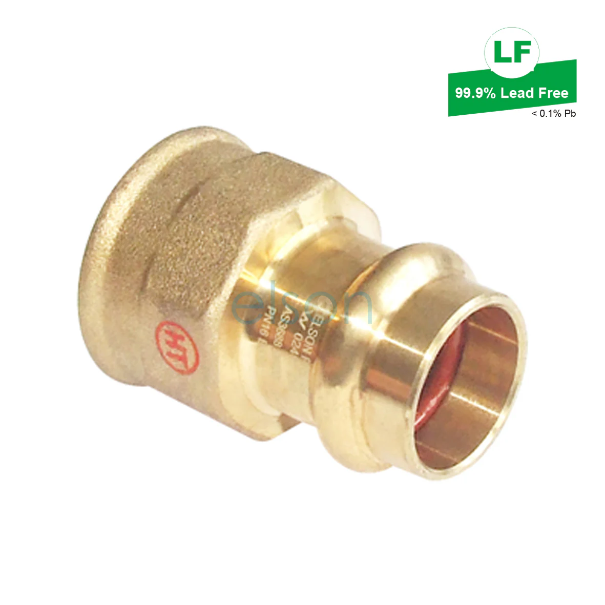 LF PRESS HT NO.2 ADAPTOR LF DR BRASS - Image 2