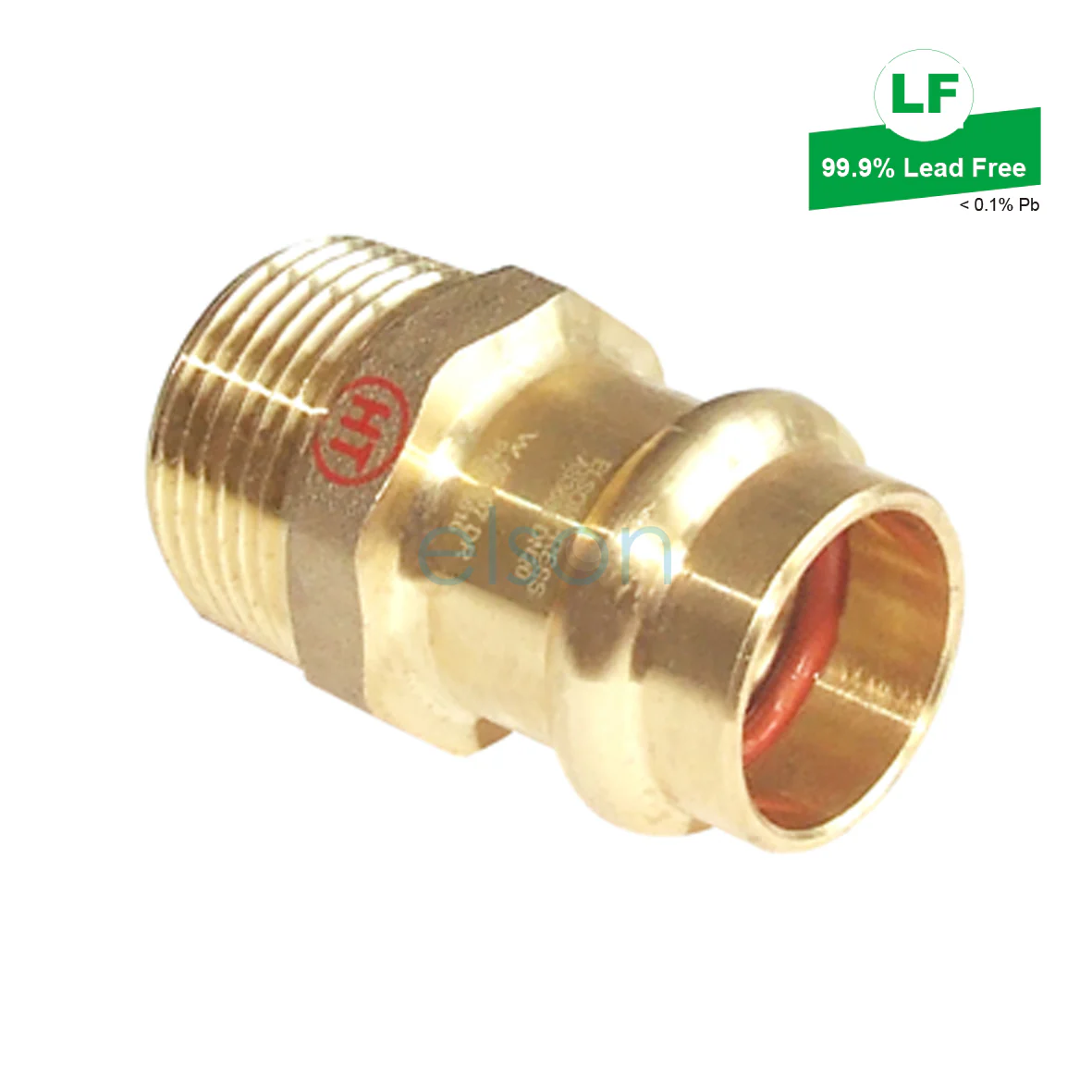 LF PRESS HT NO.3 ADAPTOR LF DR BRASS - Image 2