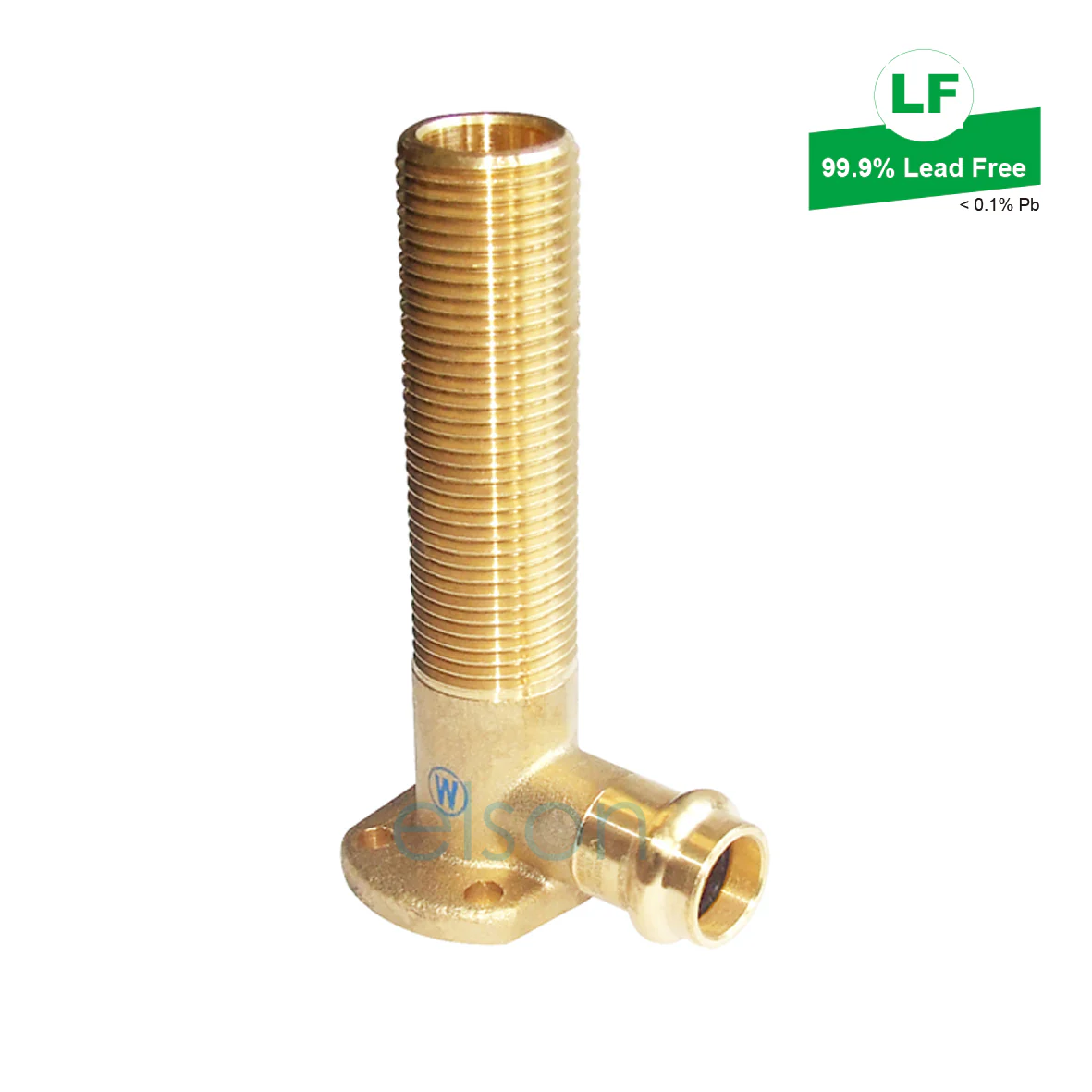 LF PRESS WATER NO.19BP ELBOW LF DR BRASS - Image 2