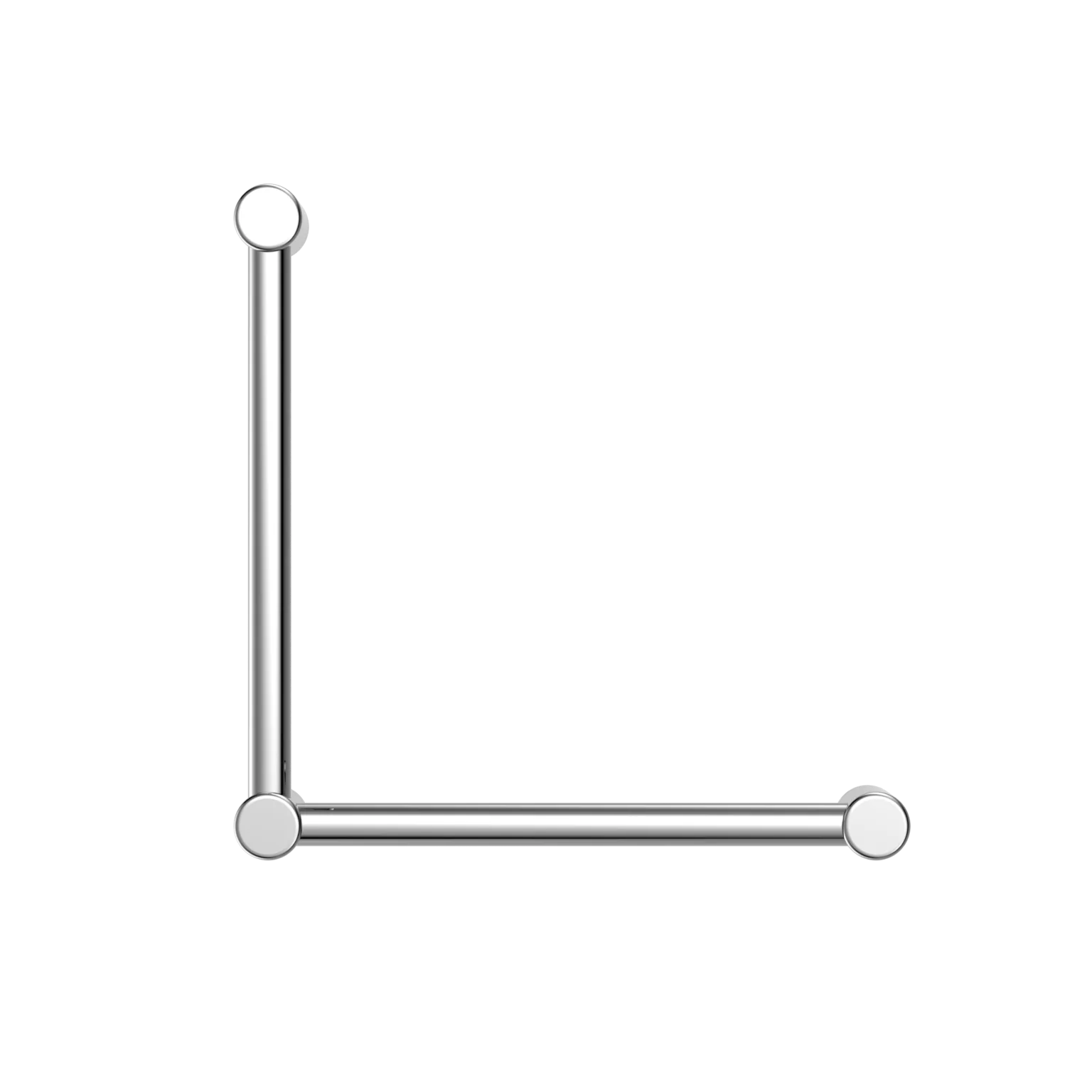 Mecca Care 32mm Ambulant Toilet Grad Rail 90 Degree 450x450mm - Image 2