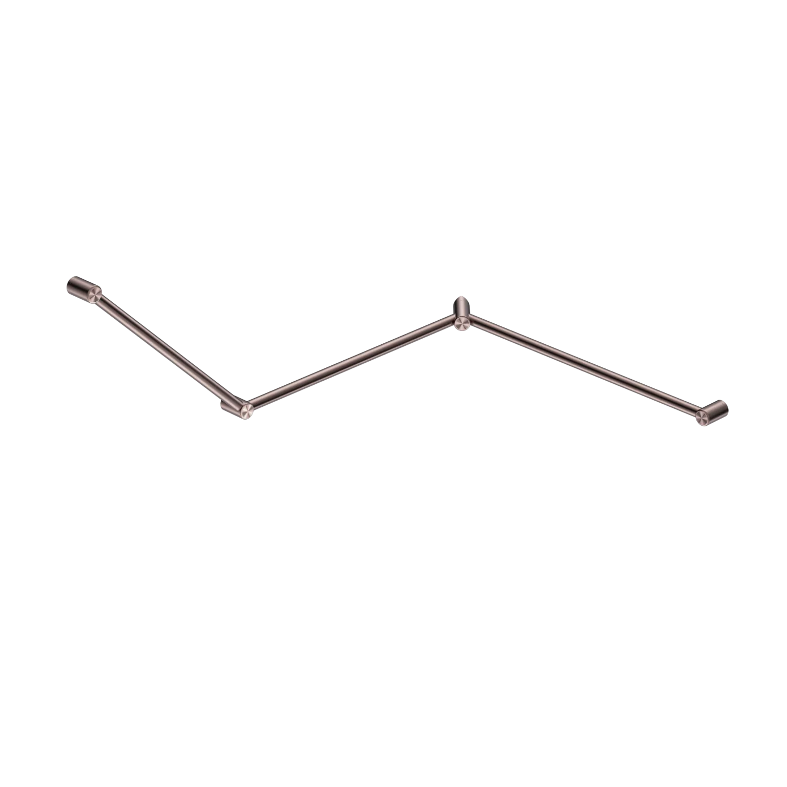Mecca Care 32mm DDA Toilet Grab Rail Set 45 Degree Continuous 750x965x1025mm - Image 11